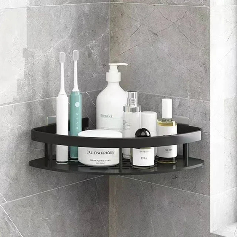 "Aluminum Corner Shower Shelf - Organize Your Bathroom in Style!"